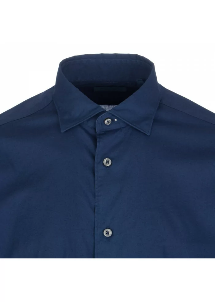 MASTRICAMICIAI | CAMICIA COTONE BLU Offerta San Valentino