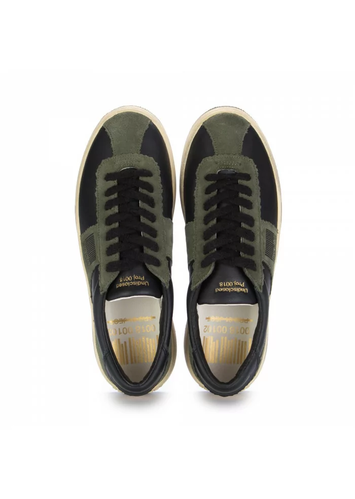 PRO 01 JECT | SCARPE SNEAKERS PELLE SCAMOSCIATA VERDE Offerta Anniversario