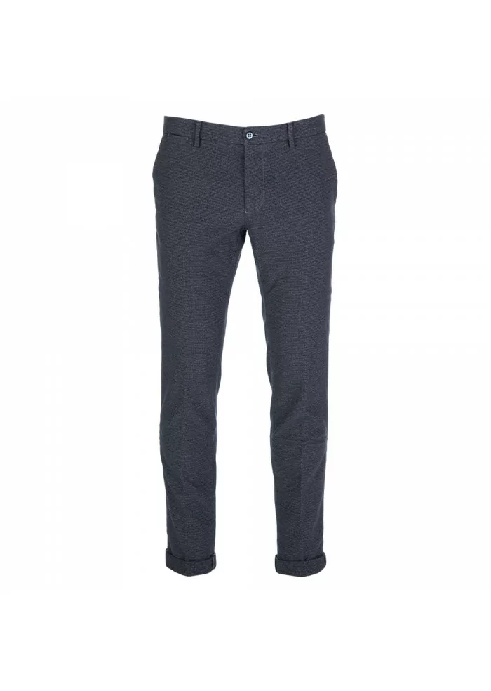 MASON'S | PANTALONI CHINO NEW YORK STRETCH GRIGIO BLU Smaltimento dello stoccaggio