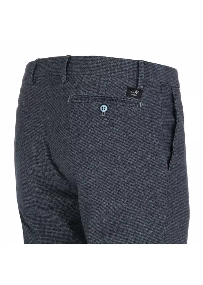 MASON'S | PANTALONI CHINO NEW YORK STRETCH GRIGIO BLU Smaltimento dello stoccaggio