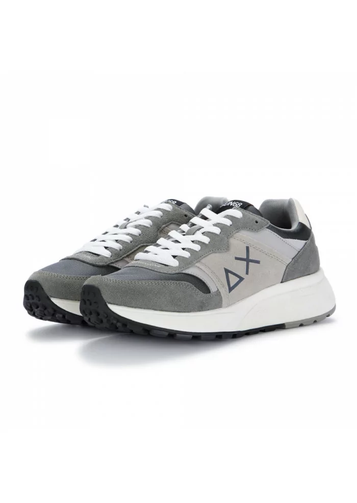 SUN68 | SNEAKERS UOMO DADDY 34 GRIGIO LACCI DI RICAMBIO Vendita calda