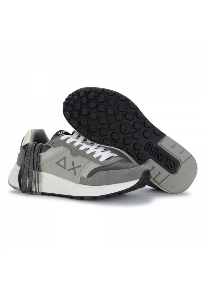 SUN68 | SNEAKERS UOMO DADDY 34 GRIGIO LACCI DI RICAMBIO Vendita calda