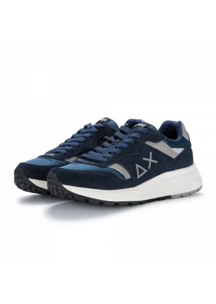SUN68 | SNEAKERS UOMO DADDY 07 BLU LACCI DI RICAMBIO