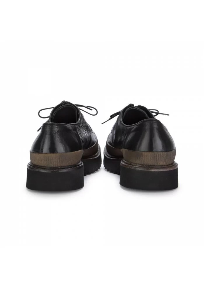 PAWELK'S | SCARPE ALLACCIATE BANDA IN PELLE NERO Offerte esclusive