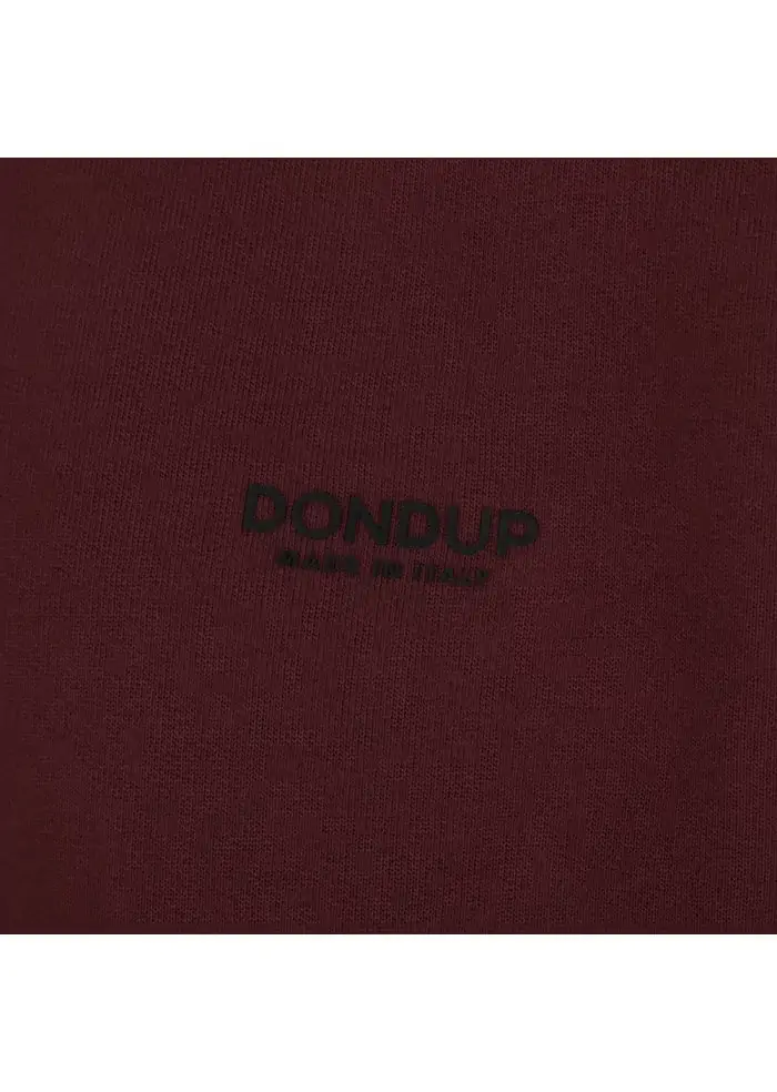 DONDUP | FELPA GIROCOLLO COTONE BORDEAUX Offerte stagionali