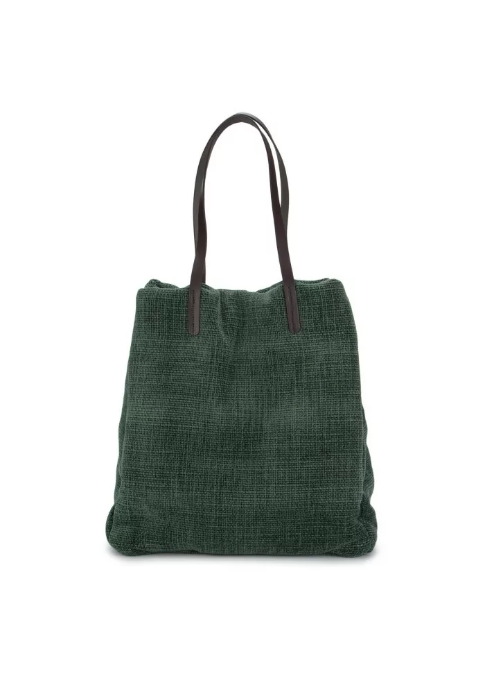 LE DAF | BORSA SHOPPER DANIMARCA VERDE SCURO Sconti VIP