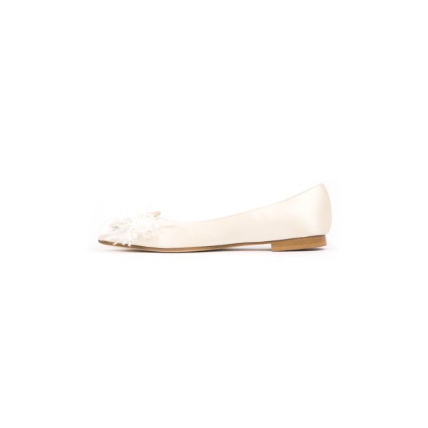 Prosperine Ballerina da Donna in Raso con Piume Qualità Garantita