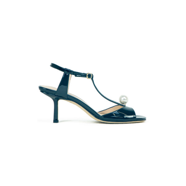 Prosperine Sandalo da Donna in Pelle con Perla In Linea