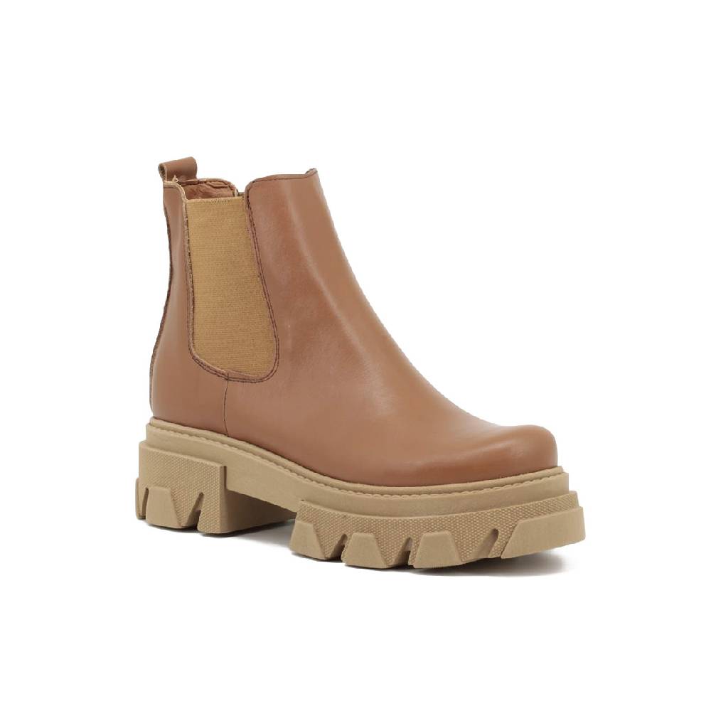 Queen Helena Chelsea Boots - LUNA 640 - vera pelle Vendita