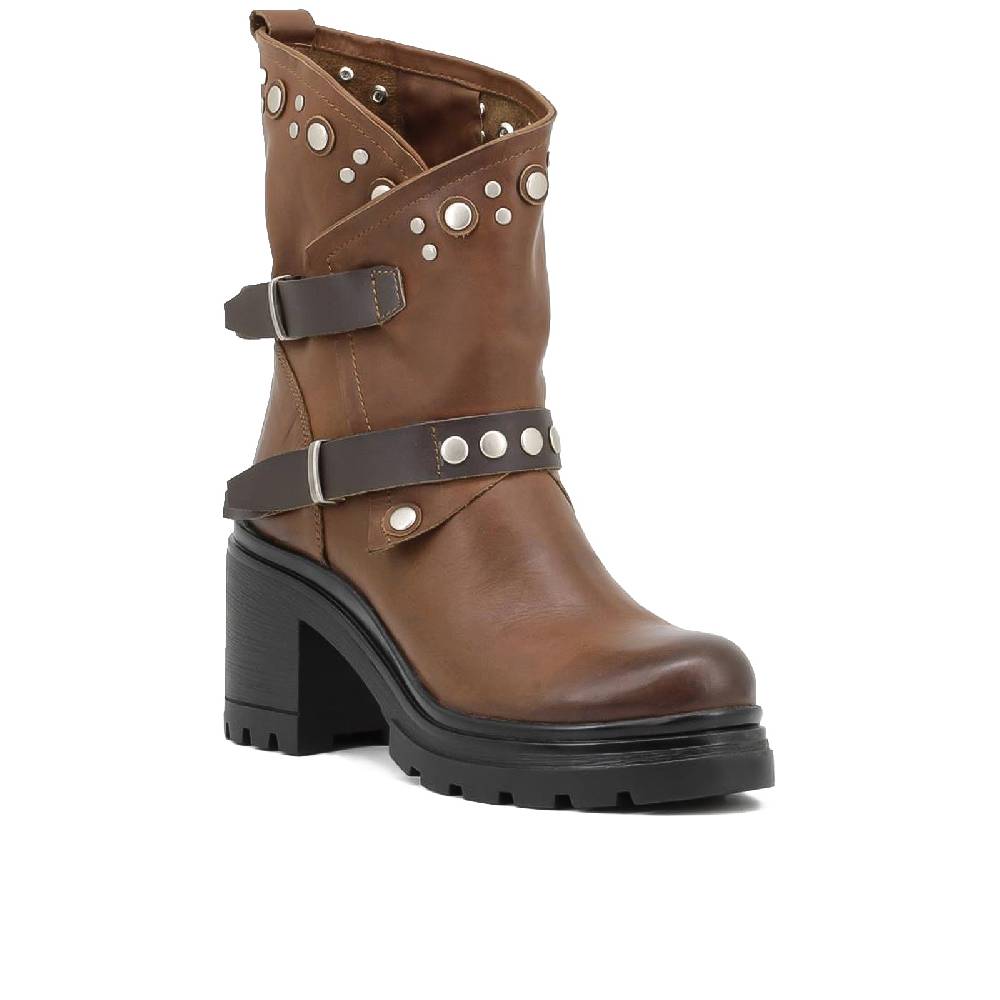 Queen Helena Stivaletti - QH21_S-80 - vera pelle Shopping Online