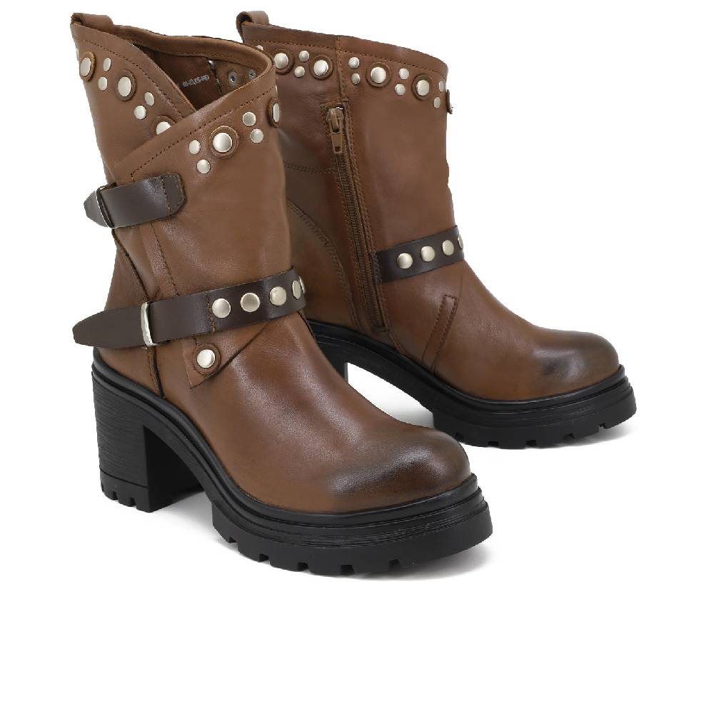 Queen Helena Stivaletti - QH21_S-80 - vera pelle Shopping Online