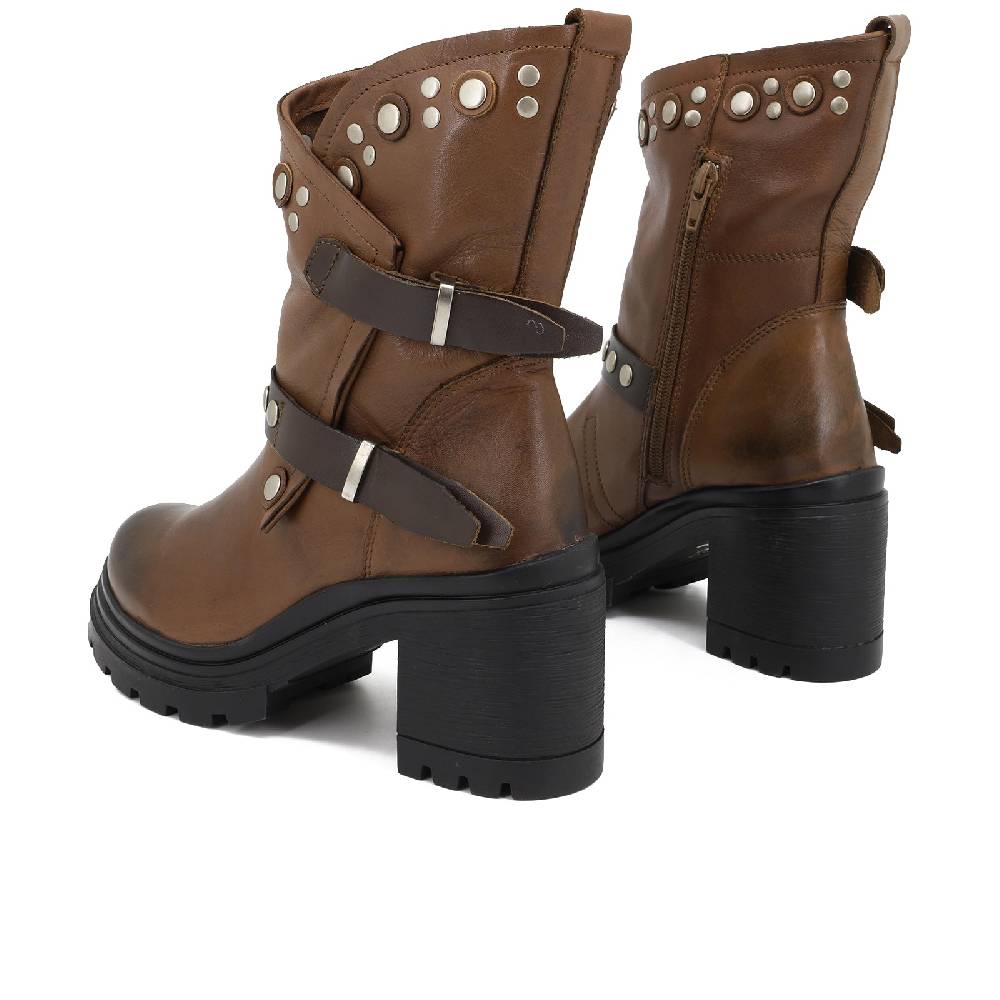 Queen Helena Stivaletti - QH21_S-80 - vera pelle Shopping Online