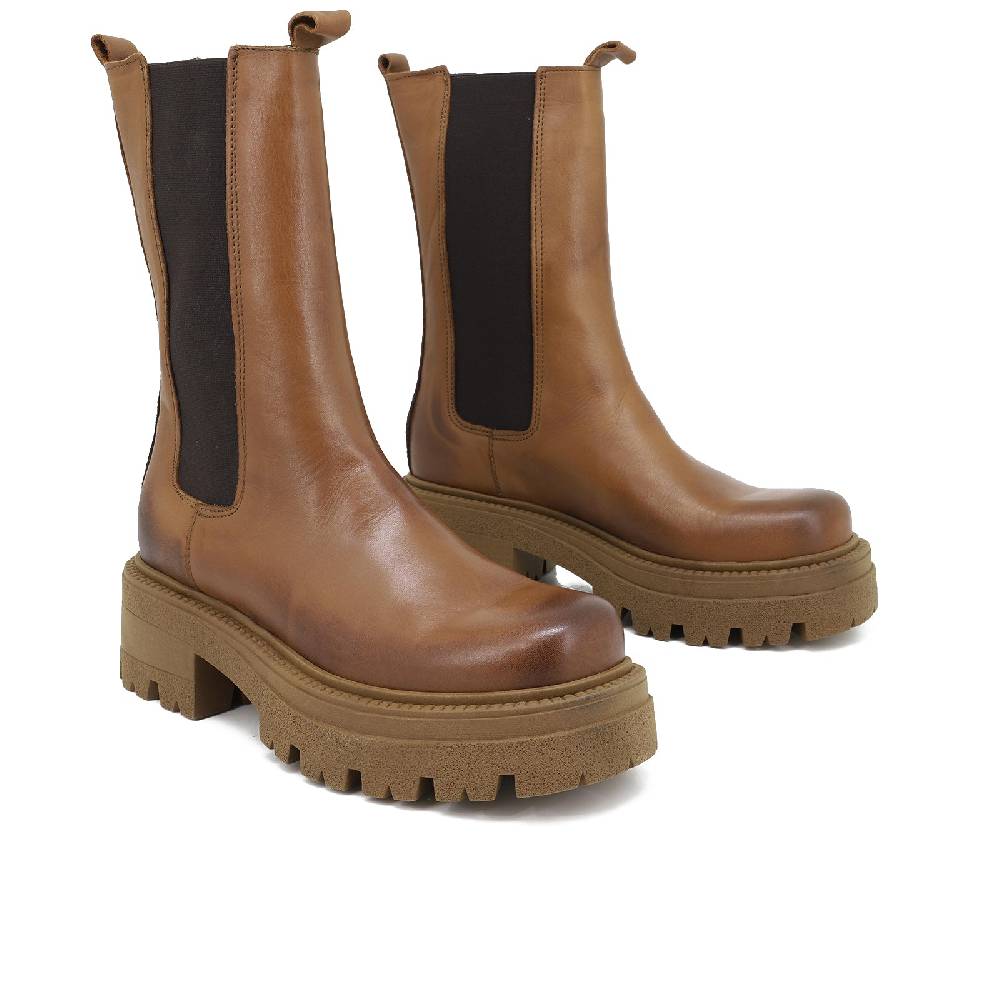 Queen Helena Chelsea Boots - Wanda 29 - vera Pelle Affare Del Giorno