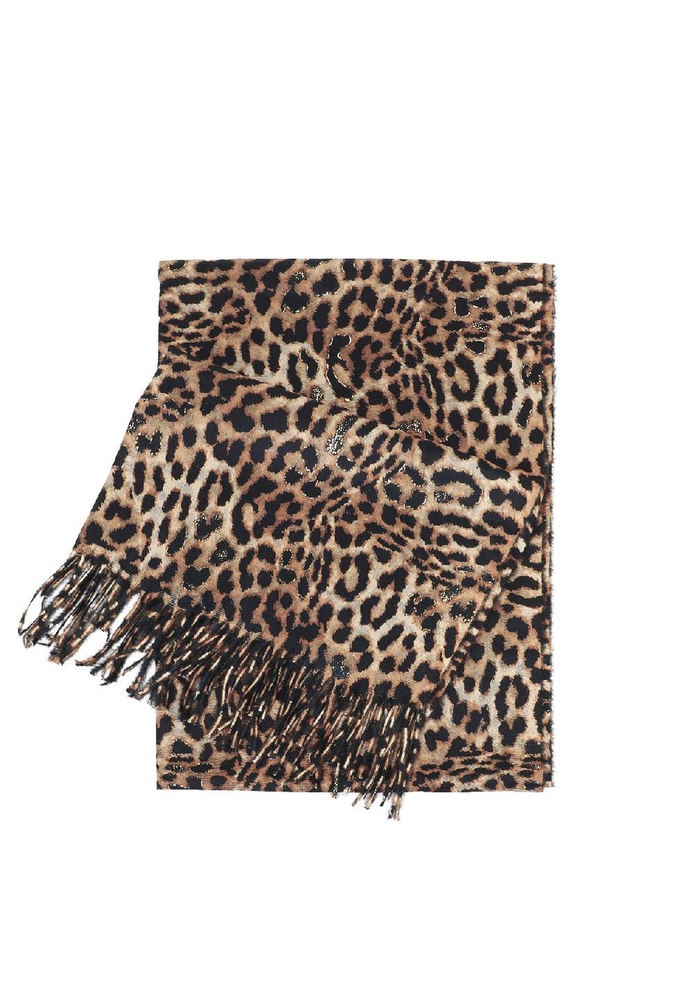 Queen Helena Sciarpa leopardata - SC02 Sostegno trimestrale