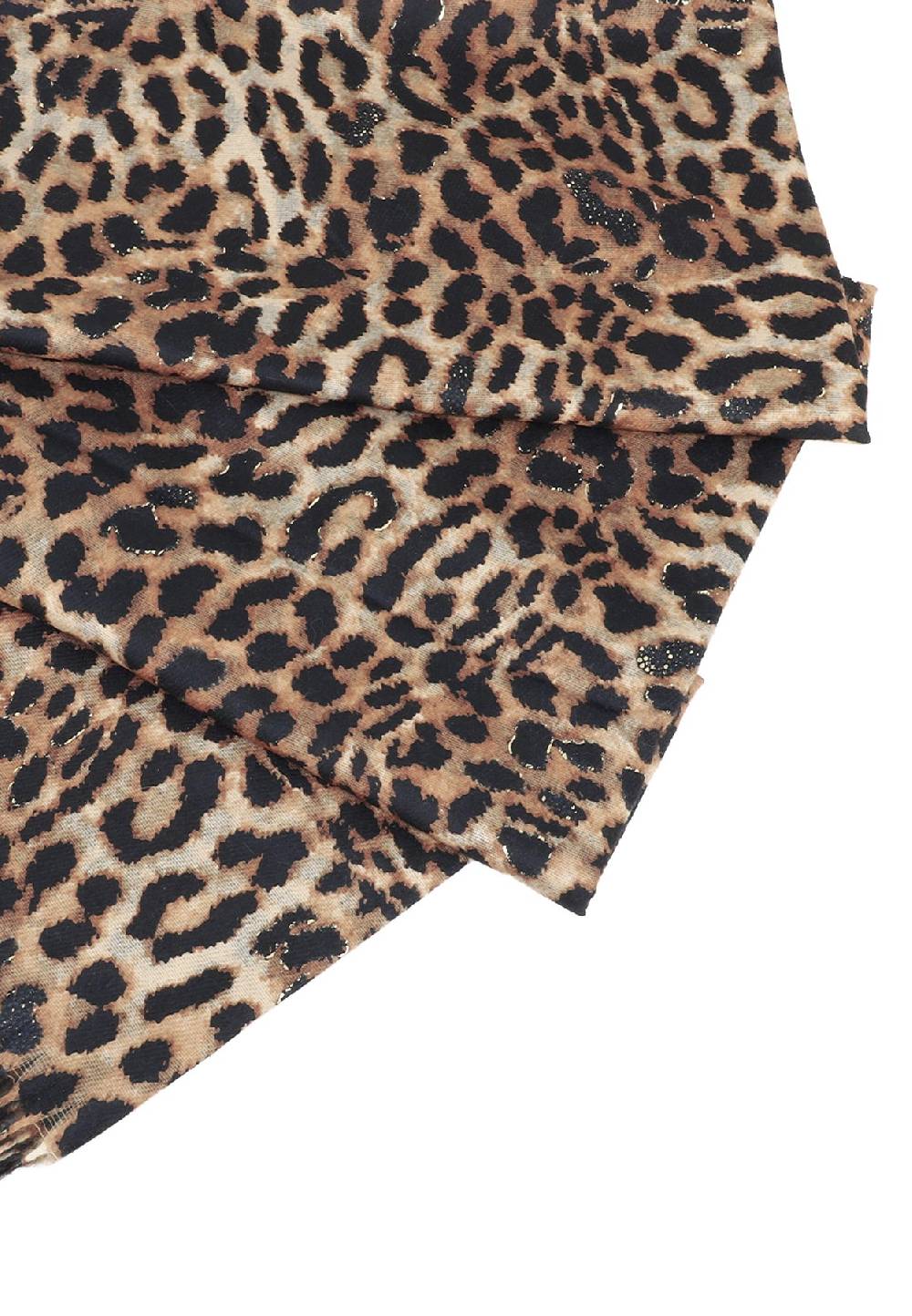Queen Helena Sciarpa leopardata - SC02 Sostegno trimestrale
