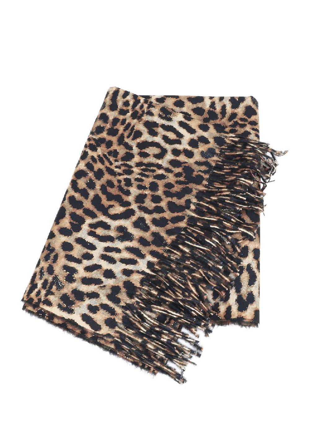 Queen Helena Sciarpa leopardata - SC02 Sostegno trimestrale