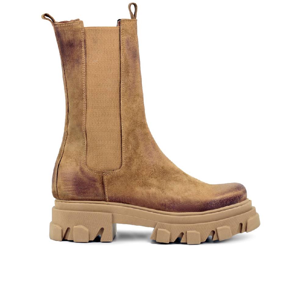 Queen Helena Chelsea boots alti - LUNA 29 - vera pelle Prezzo di fabbrica