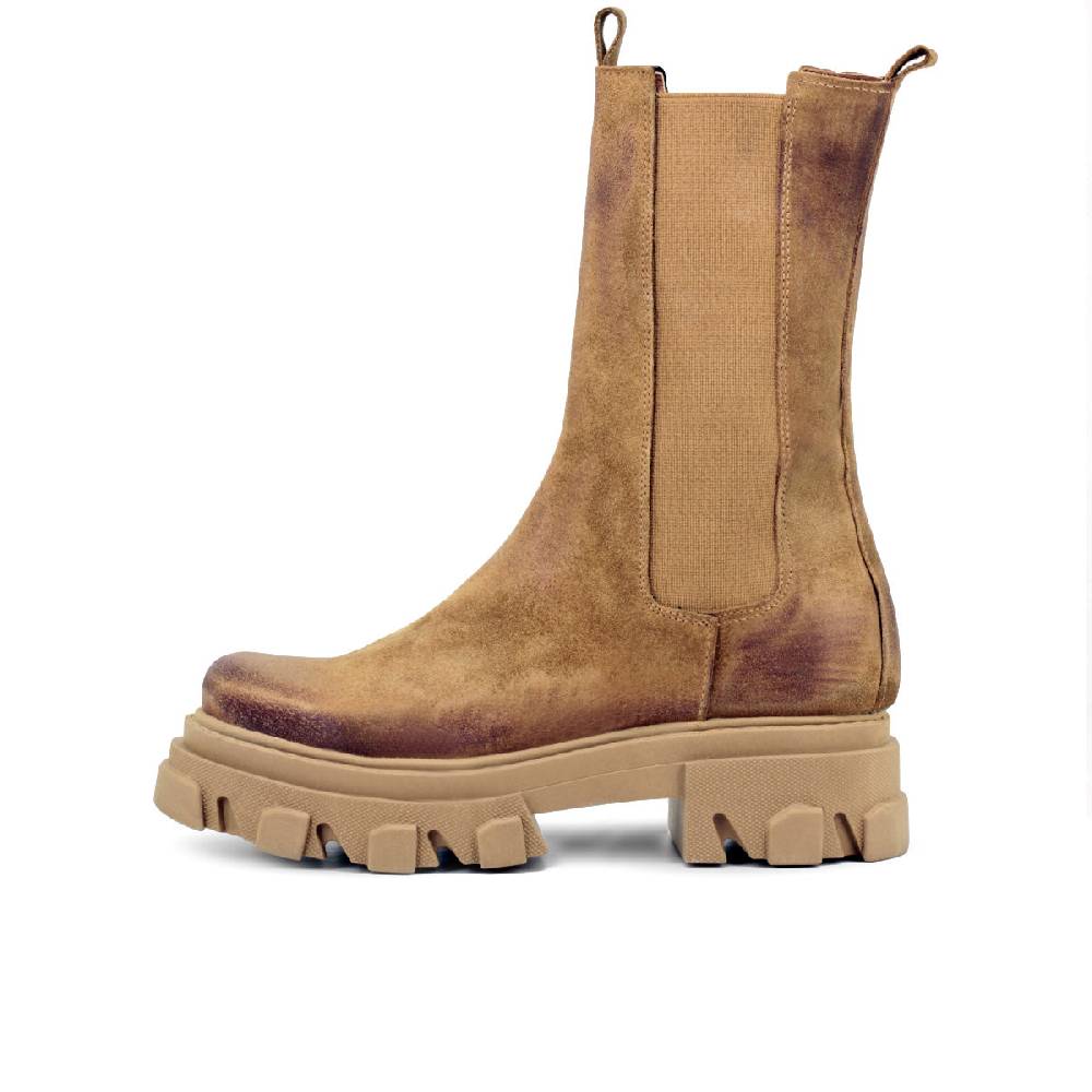 Queen Helena Chelsea boots alti - LUNA 29 - vera pelle Prezzo di fabbrica