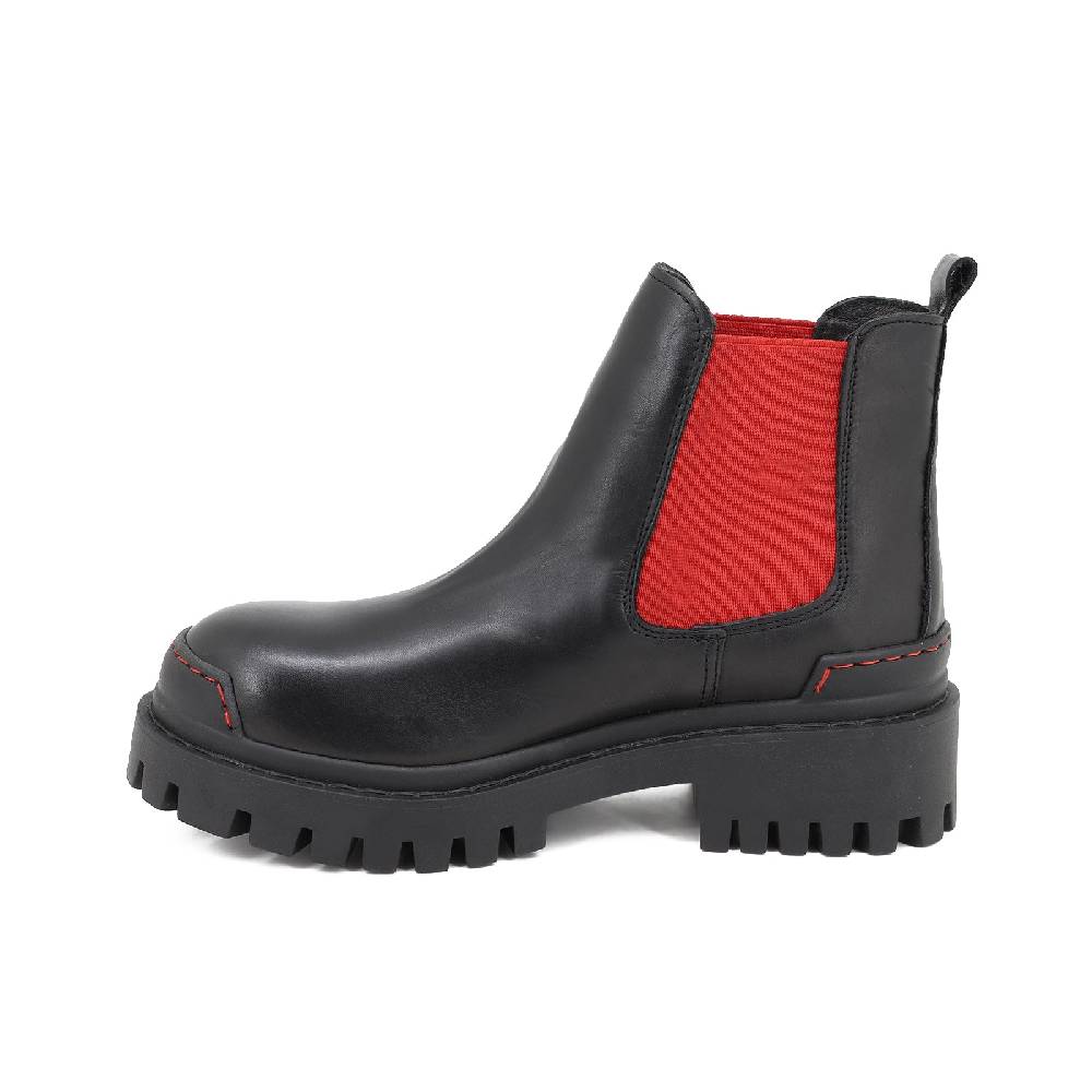 Queen Helena Chelsea Boots - F219 - vera pelle Offerta Pasqua