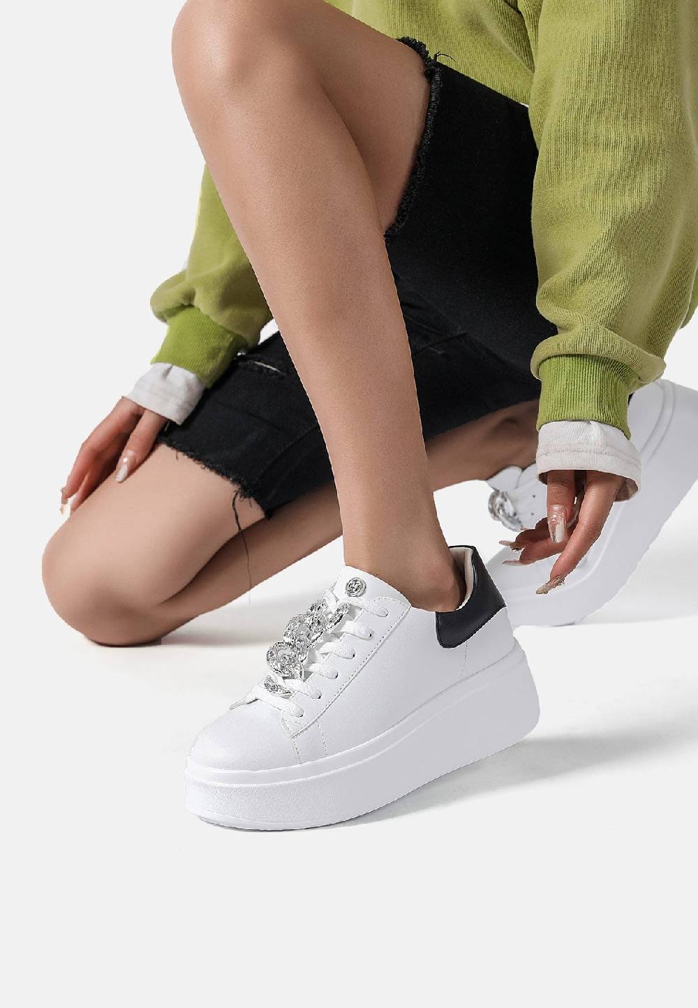 Queen Helena Sneakers - X28-17 Super Saving Price