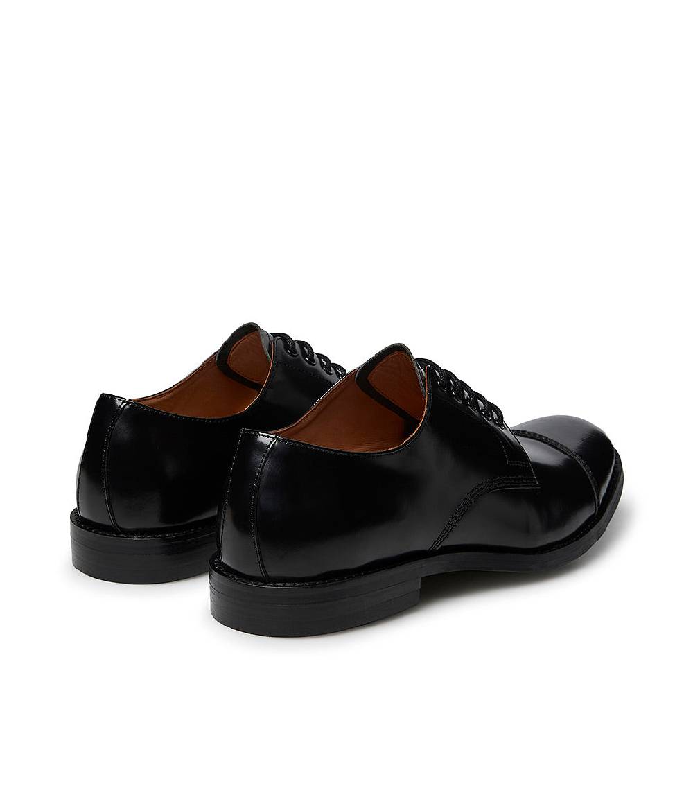 Loriblu Oxford in vitello spazzolato nero Nuova