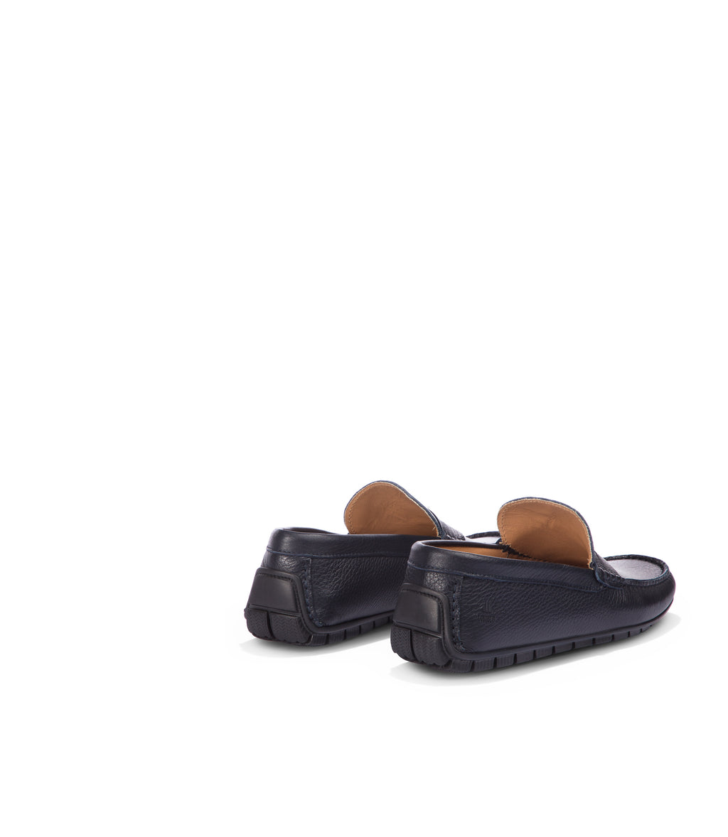 Loriblu Mocassini in pelle blu Offerte esclusive