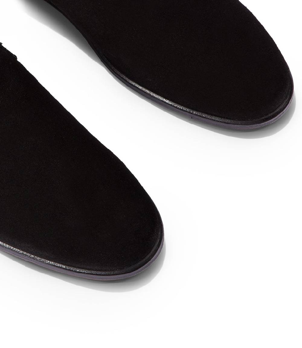 Loriblu Mocassini in camoscio nero Nuovi prodotti