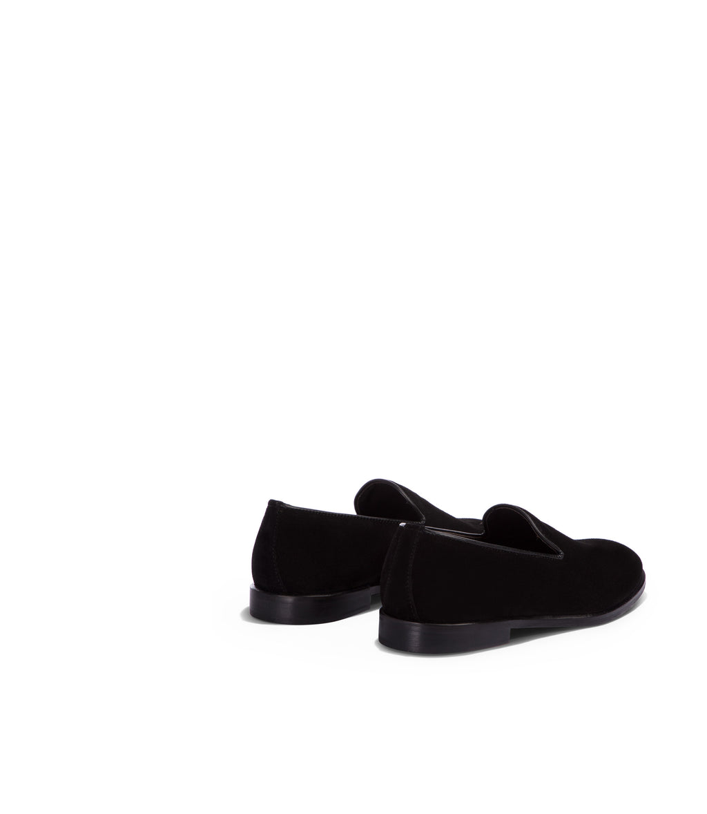Loriblu Mocassini in camoscio nero Nuovi prodotti