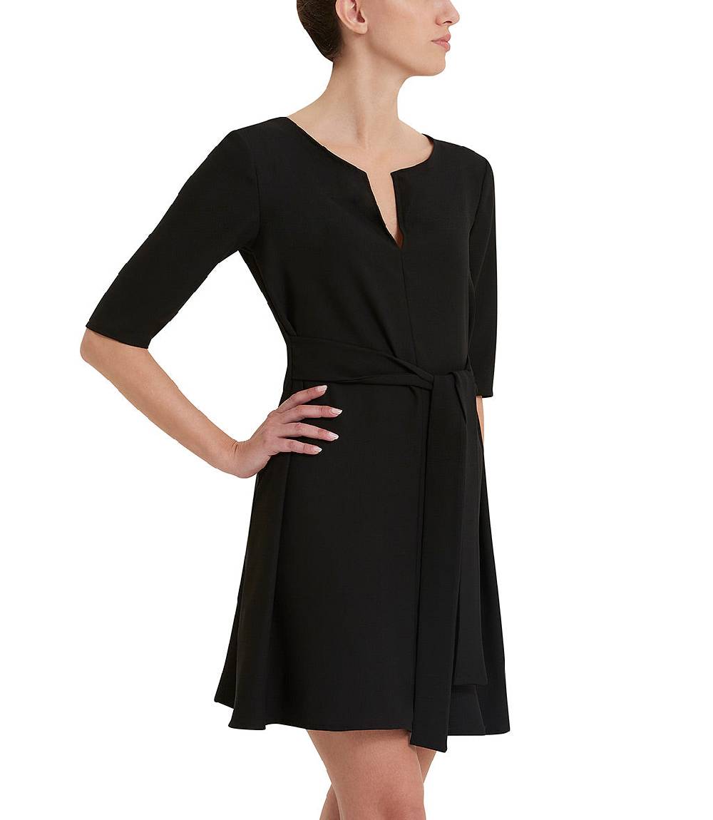 Loriblu Abito in cady corto nero Promozione