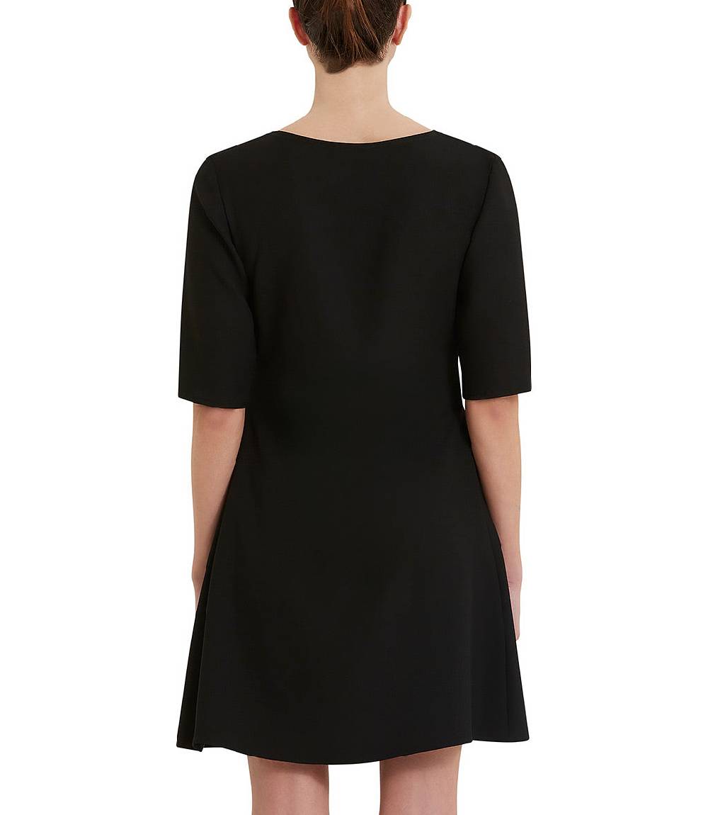 Loriblu Abito in cady corto nero Promozione