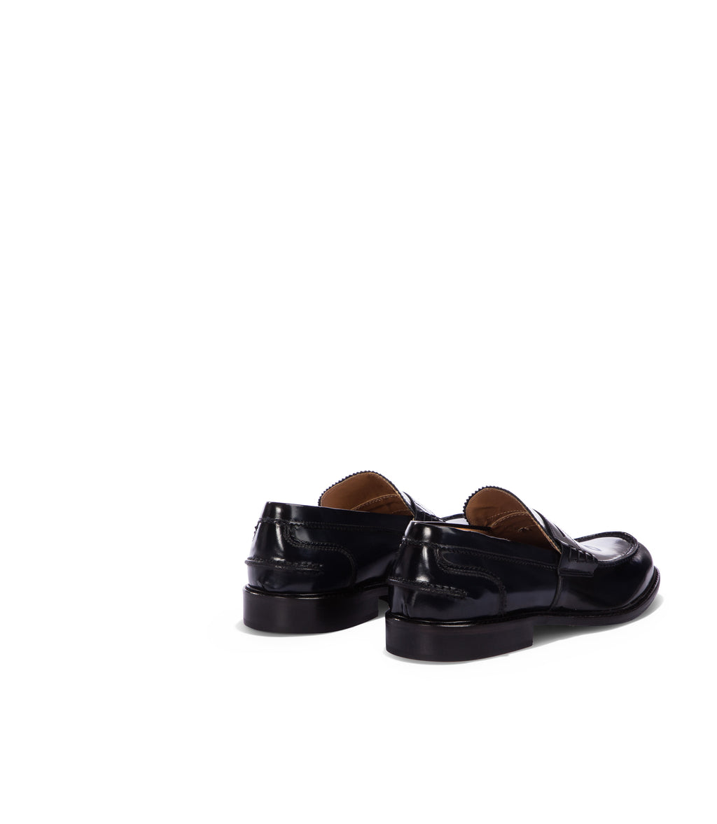Loriblu Mocassini in pelle blu scuro Fino al 60% di sconto