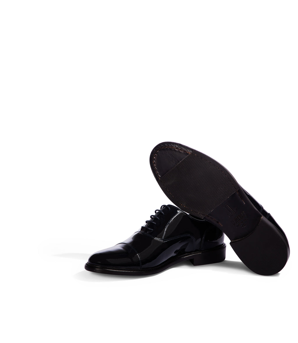 Loriblu Stringate oxford in vernice blu Only for today