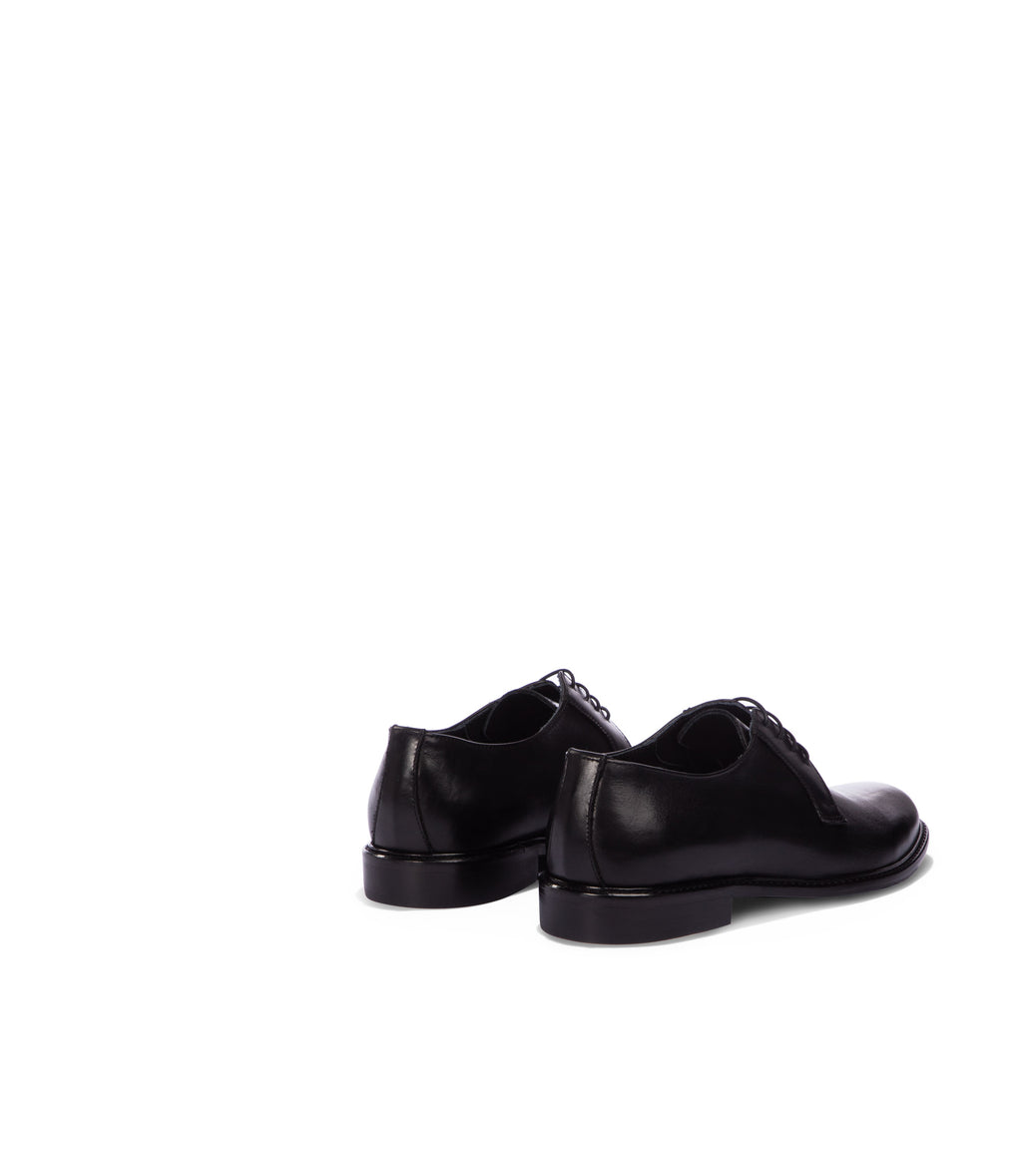 Loriblu Stringate derby in pelle nera Offerta speciale della fabbrica
