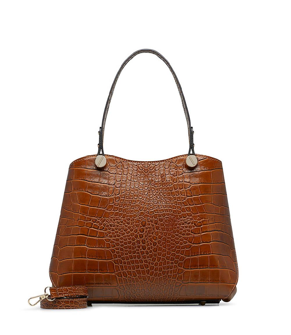 Loriblu Borsa tote cuoio in pelle stampa cocco Discount Store per i nuovi prodotti