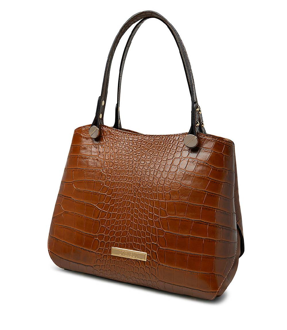 Loriblu Borsa tote cuoio in pelle stampa cocco Discount Store per i nuovi prodotti