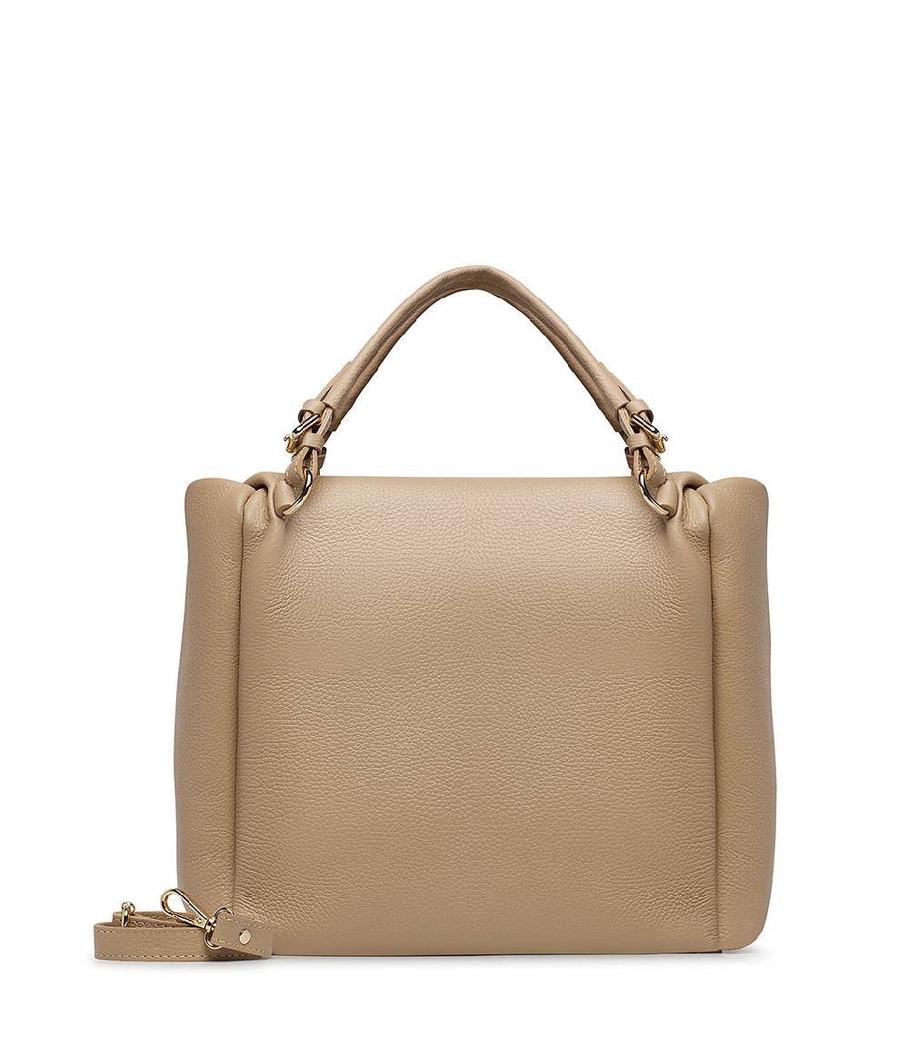 Loriblu Borsa beige in pelle martellata In vendita
