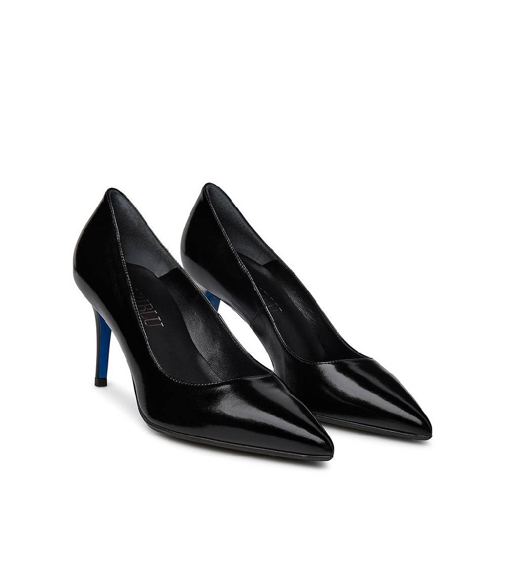 Loriblu Décolleté in pelle lucida nero Duty-free