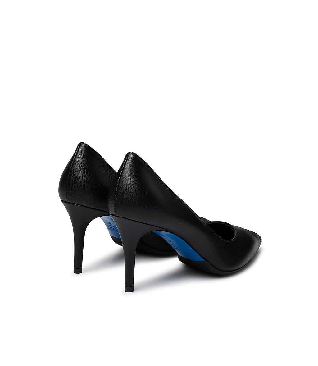 Loriblu Décolleté in nappa nera con cristalli Sconti questo mese