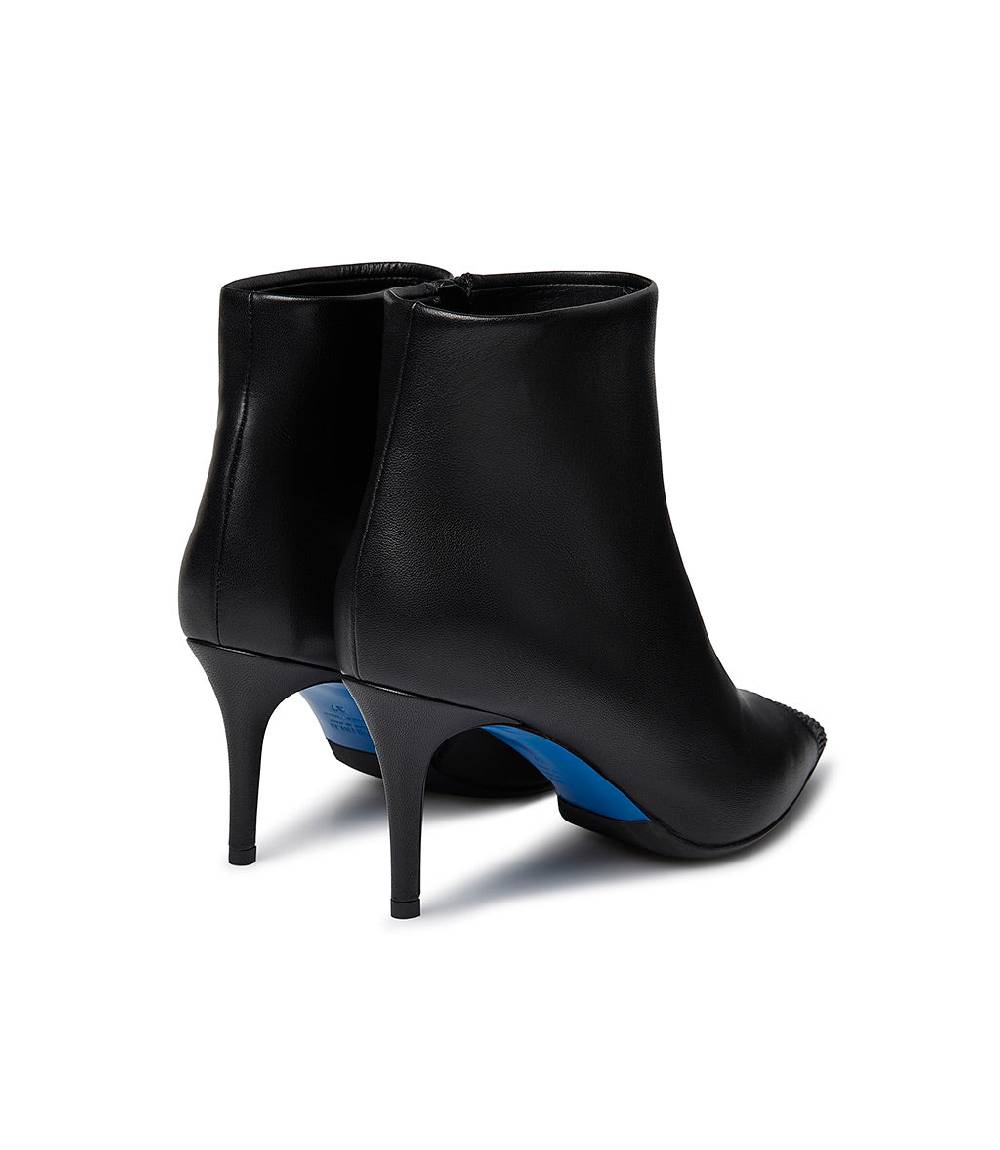 Loriblu Stivaletti in nappa nera con cristalli Italia
