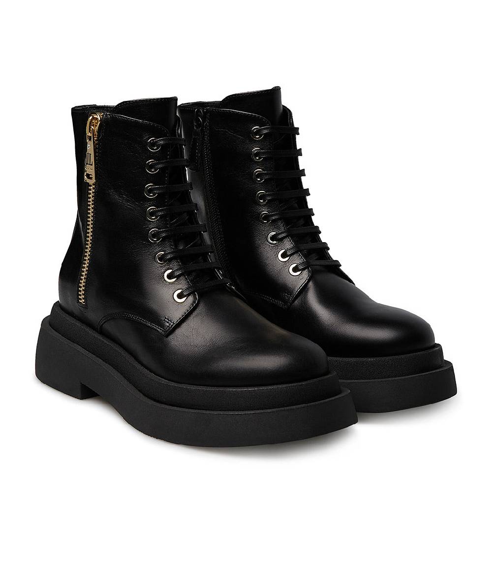 Loriblu Anfibi in vitello nero Fino Al -60%