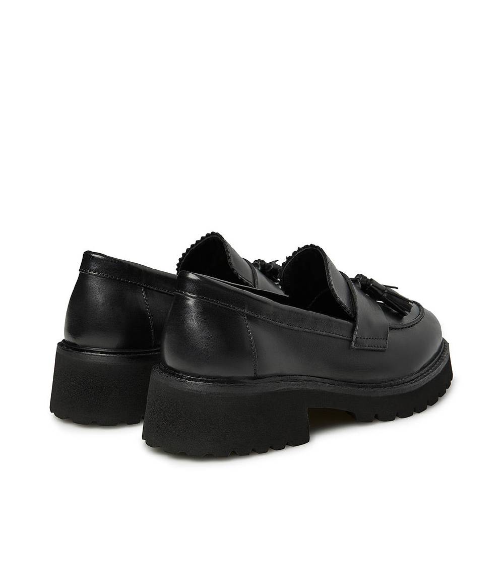 Loriblu Mocassini in nappa nera con nappine Convenienza