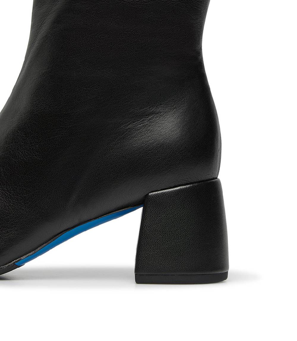 Loriblu Stivale in nappa nera con cristalli Online