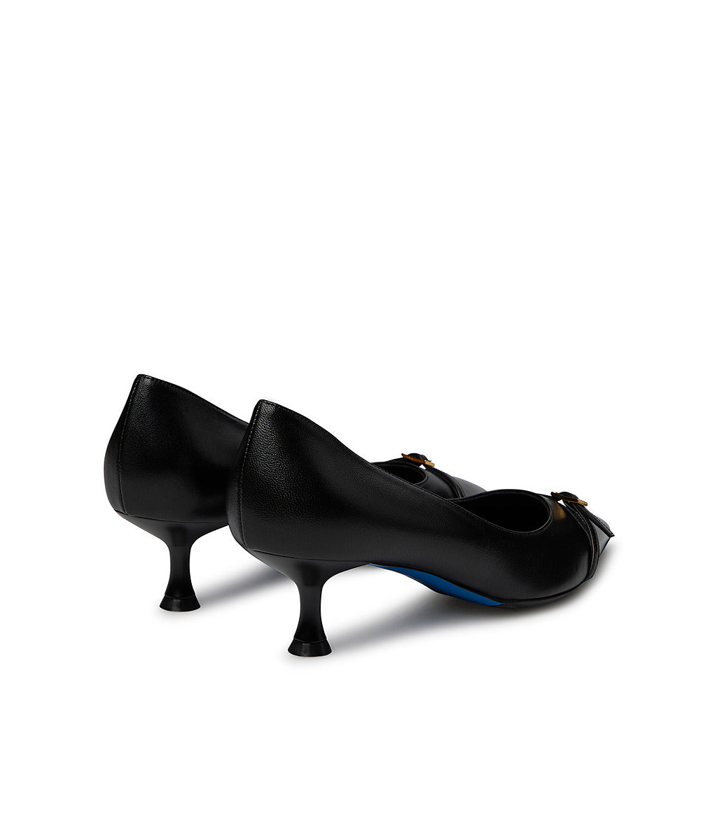 Loriblu Décolleté in nappa nera Vendita Calda
