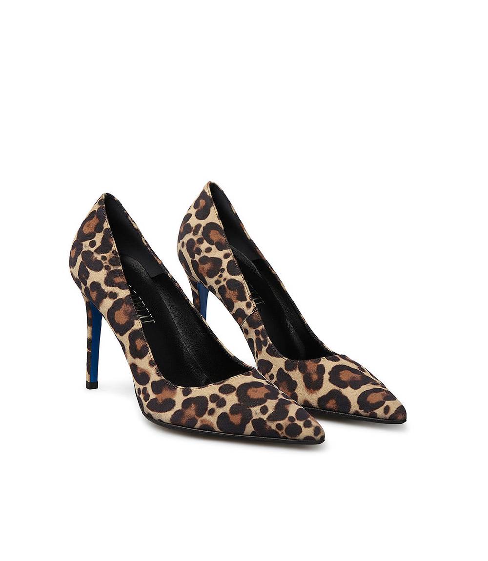 Loriblu Décolleté in camoscio stampa maculato Prezzo di fabbrica