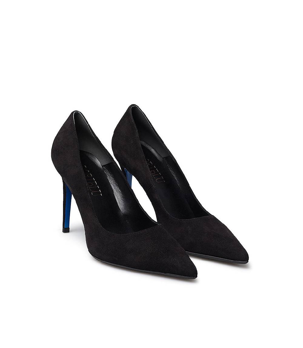 Loriblu Décolleté in camoscio nero Grande vendita