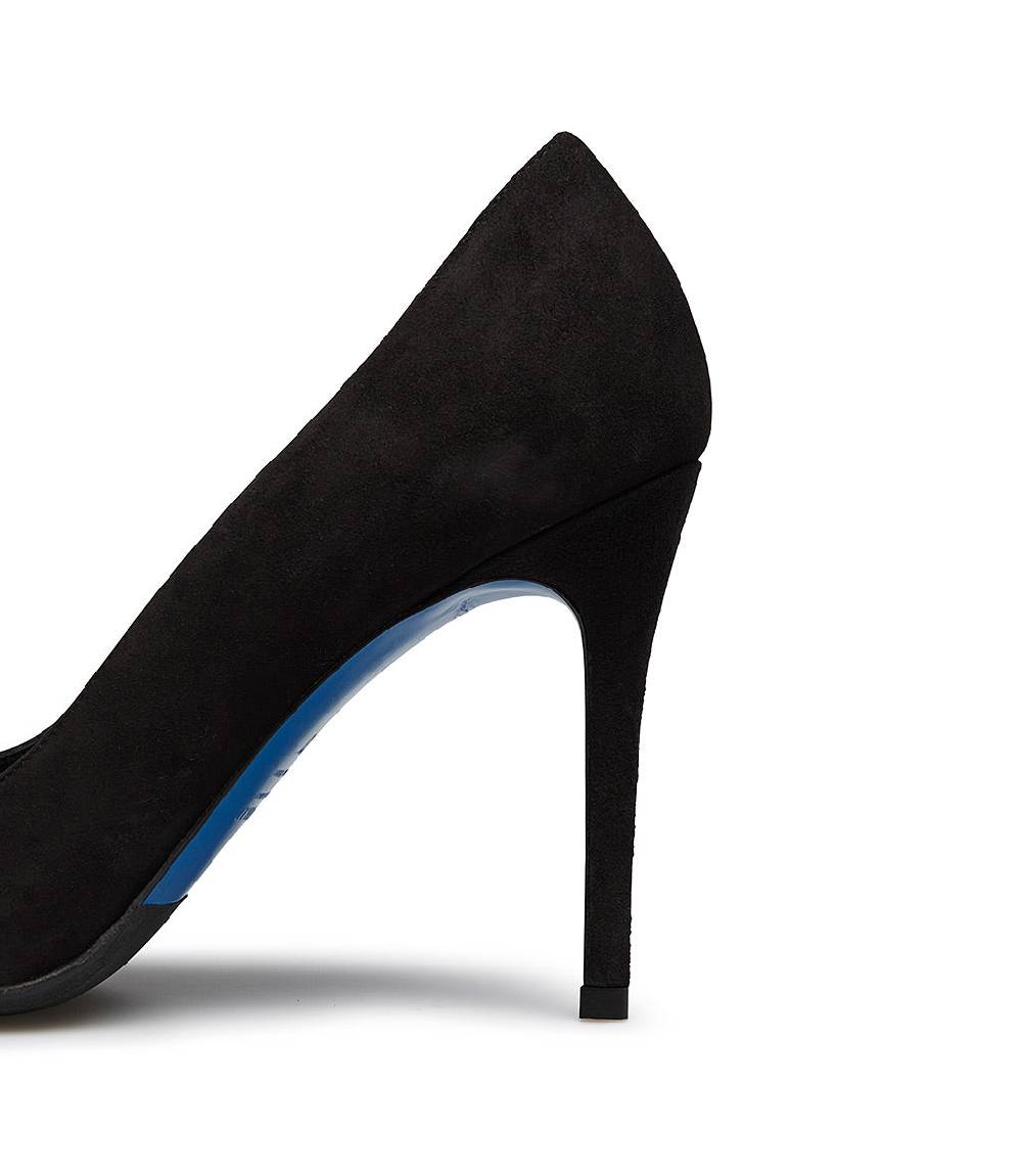 Loriblu Décolleté in camoscio nero Grande vendita