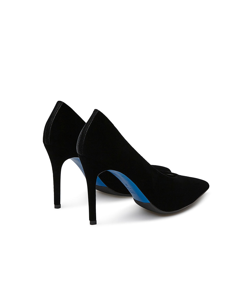 Loriblu Décolleté in velluto nero Offerta esclusiva