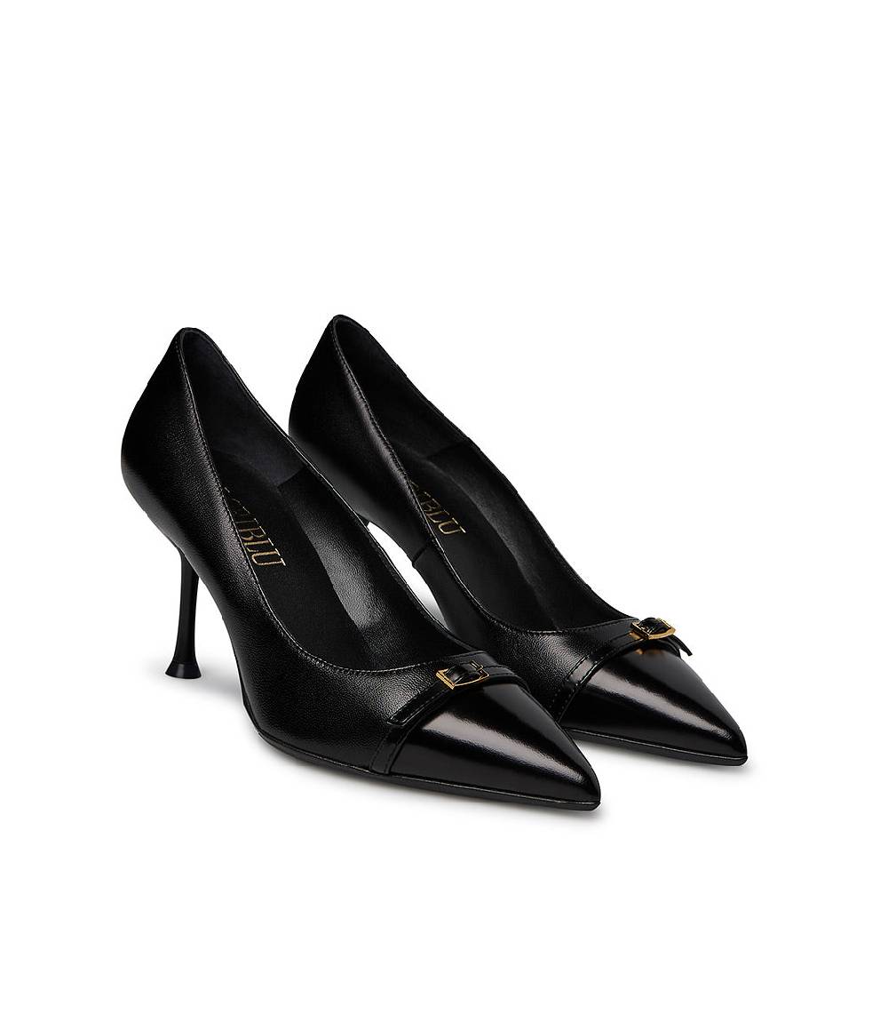 Loriblu Décolleté in nappa nera Offerta Giorno del Papà