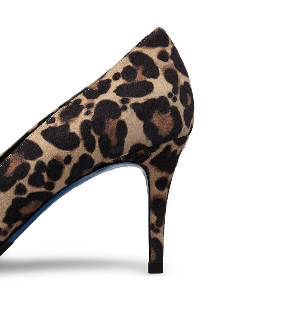 Loriblu Décolleté in camoscio stampa maculato Lightning offer