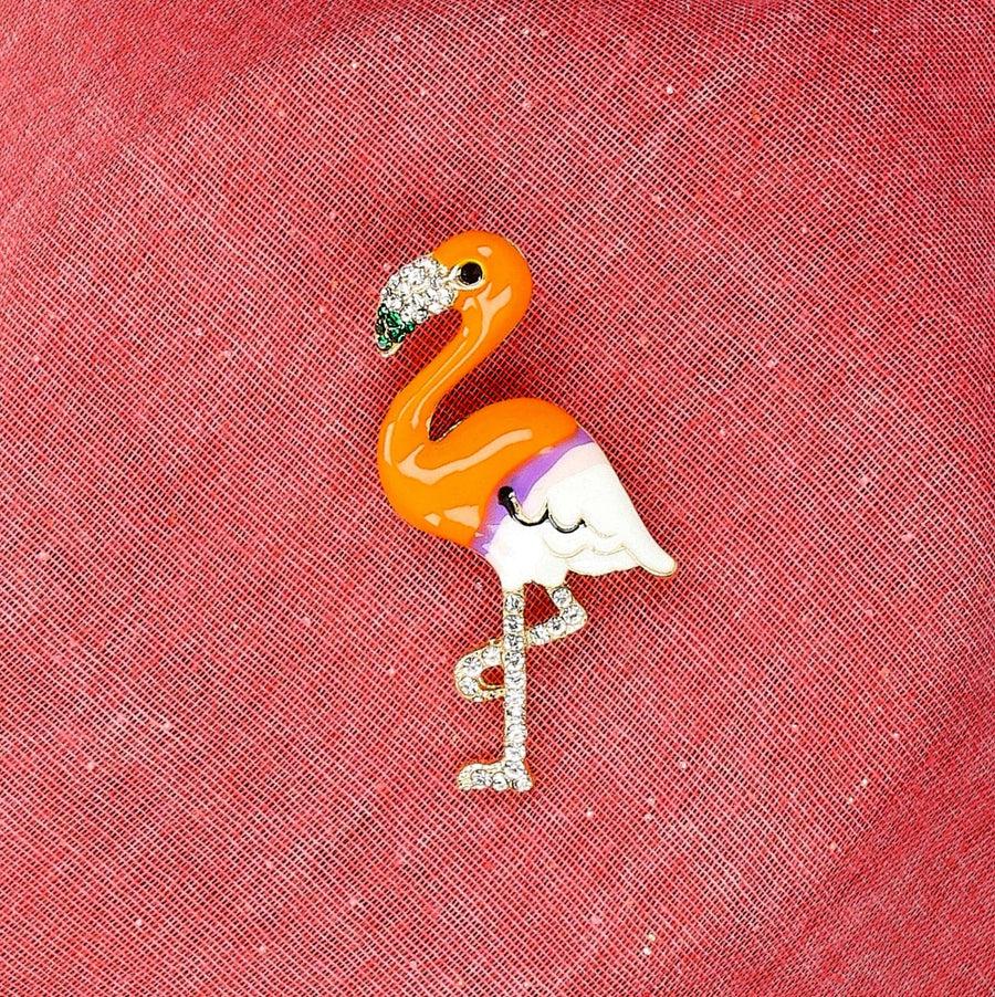 Scarpe Vita Bijou broche Flamant Rose Saldi Di Fabbrica